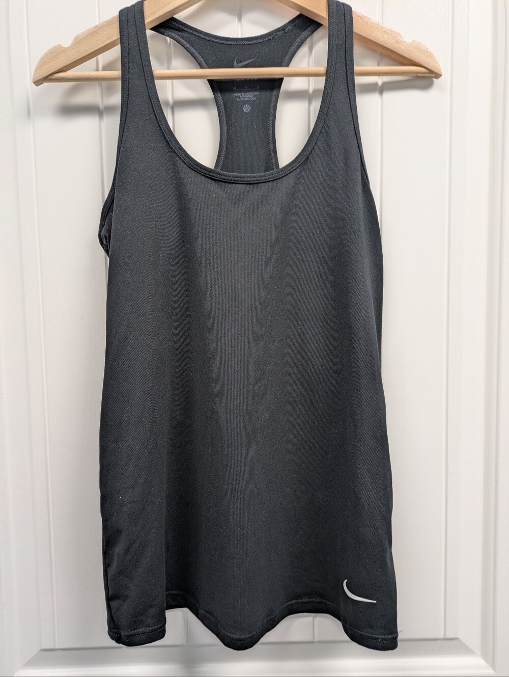 Nike Black Racerback Performance Tank Top -Dri-Fit